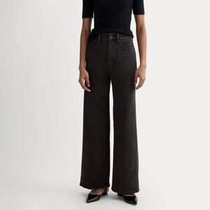 Everlane THE WAY-HIGH® SAILOR JEAN 2.0 in Washed Black